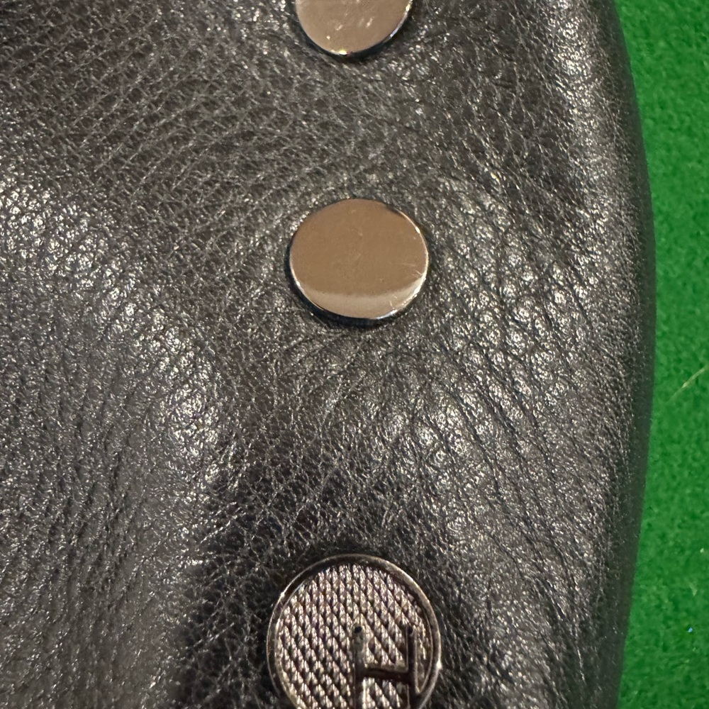 Hammitt Black Satchel with Gunmetal Gray Accents - Picture 8 of 13